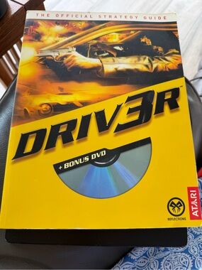 Driv3r - The Official Strategy Guide by Atari - 2004 Paperback - NO BONUS DVD -